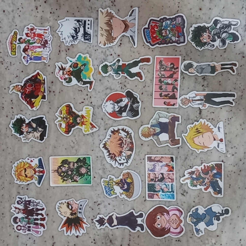 27 My Hero Academia Stickers